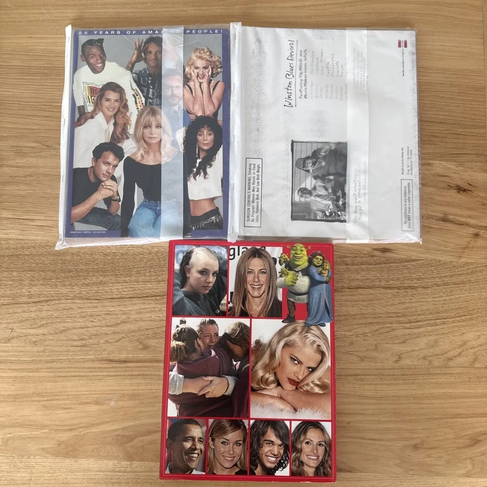 Random Lot Of 3 PEOPLE Magazine COLLECTOR'S EDITION, 25 YEARS, 2008, Covers